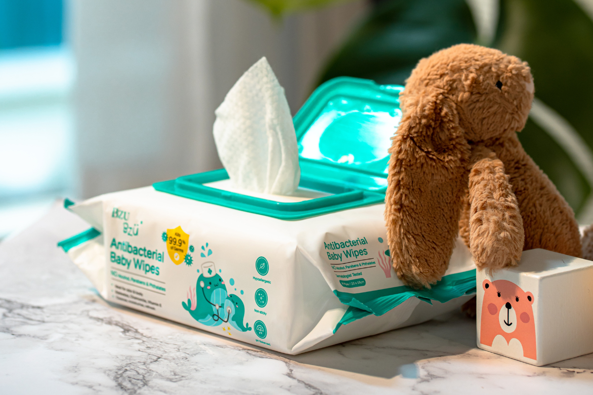 BZU BZU Review: The Family Care Brand That’s Redefining Safe and Affordable Skincare - Anti-bacterial Baby Wipes