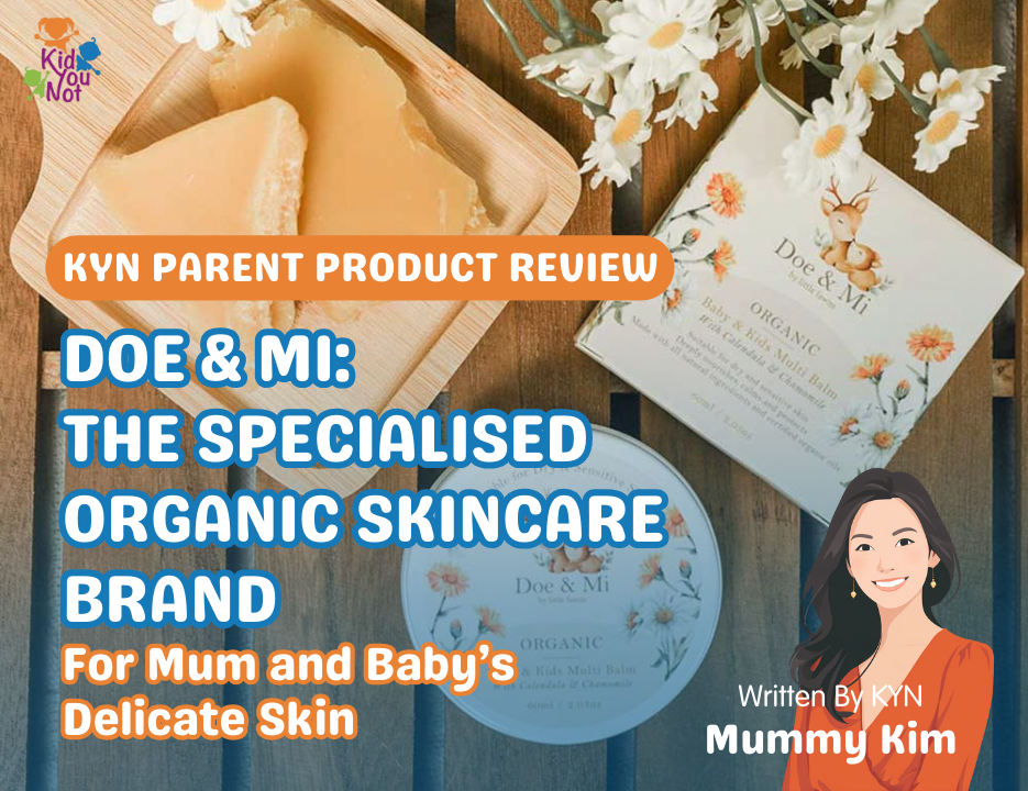 DOE & MI Review: The Specialised Organic Skincare Brand For Mum And Baby’s Delicate Skin