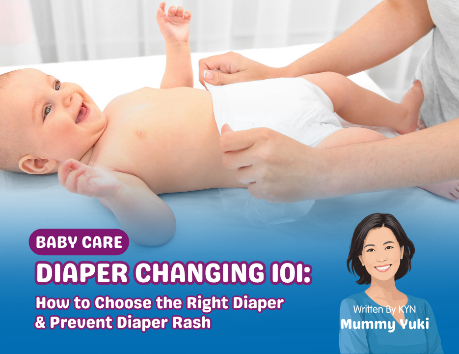 Diaper Changing 101: How to Choose the Right Diaper & Prevent Diaper Rash